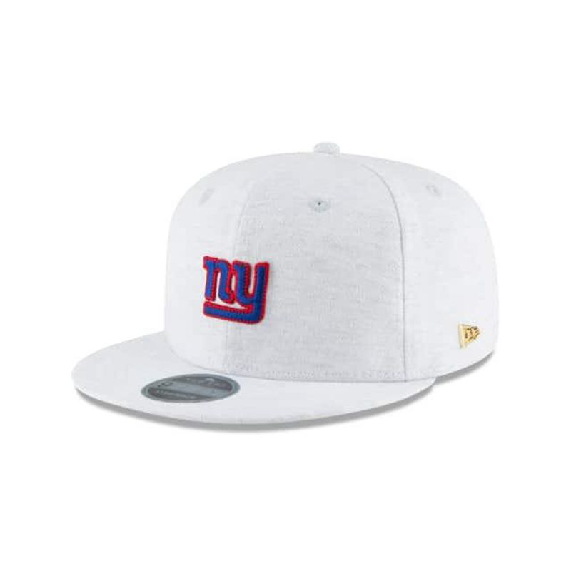 NFL New York Giants Micro Stitch 9Fifty Snapback (KHP5419) - Grey New Era Caps